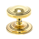 Aged Brass Art Deco Centre Door Knob | From The Anvil - Centre Door Knobs - From The Anvil - Yester Home
