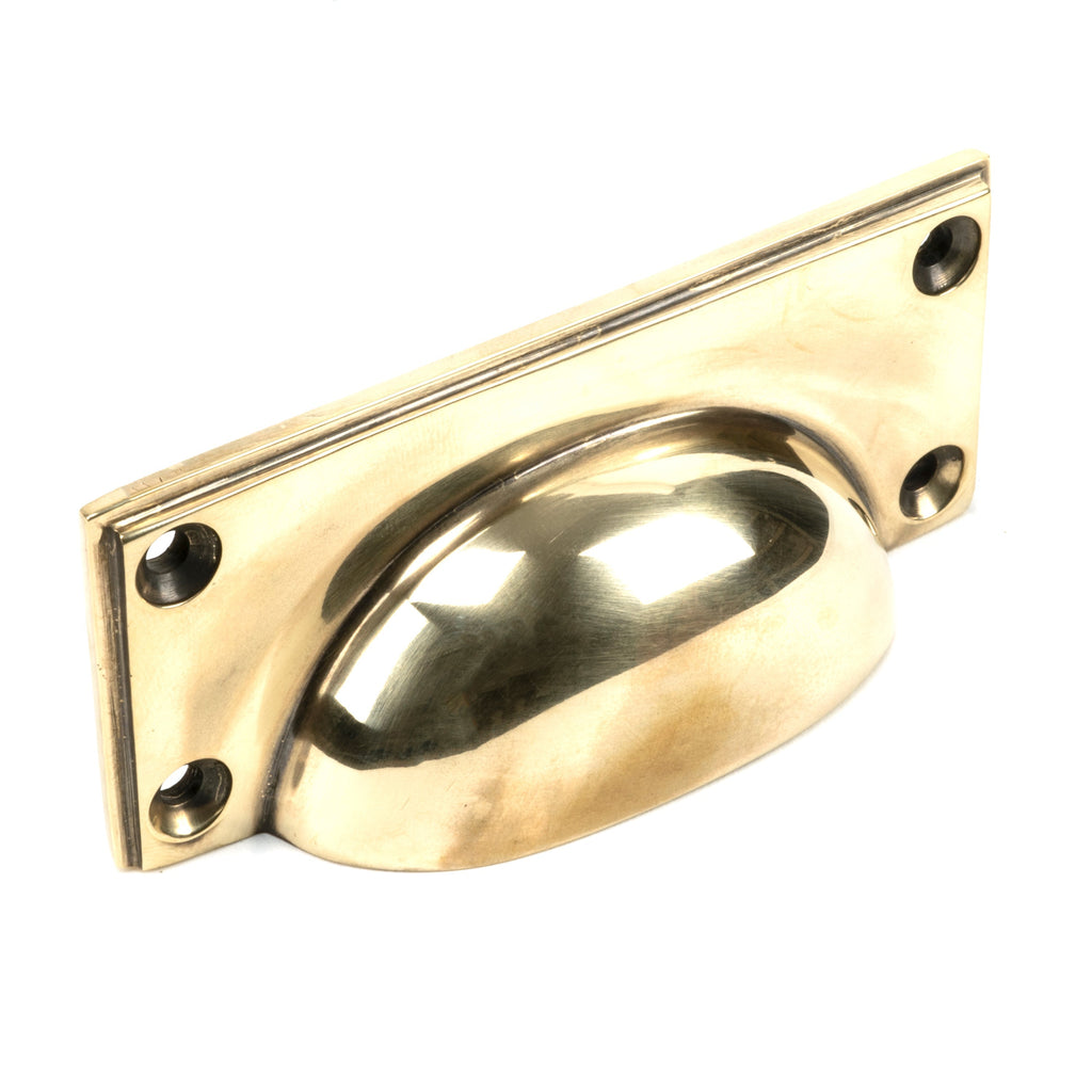 Aged Brass Art Deco Drawer Pull | From The Anvil-Drawer Pulls-Yester Home