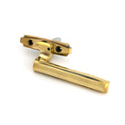 Aged Brass Art Deco Espag - LH - Espag. Fasteners - From The Anvil - Yester Home