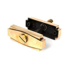 Aged Brass Art Deco Thumbturn | From The Anvil-Thumbturns-Yester Home