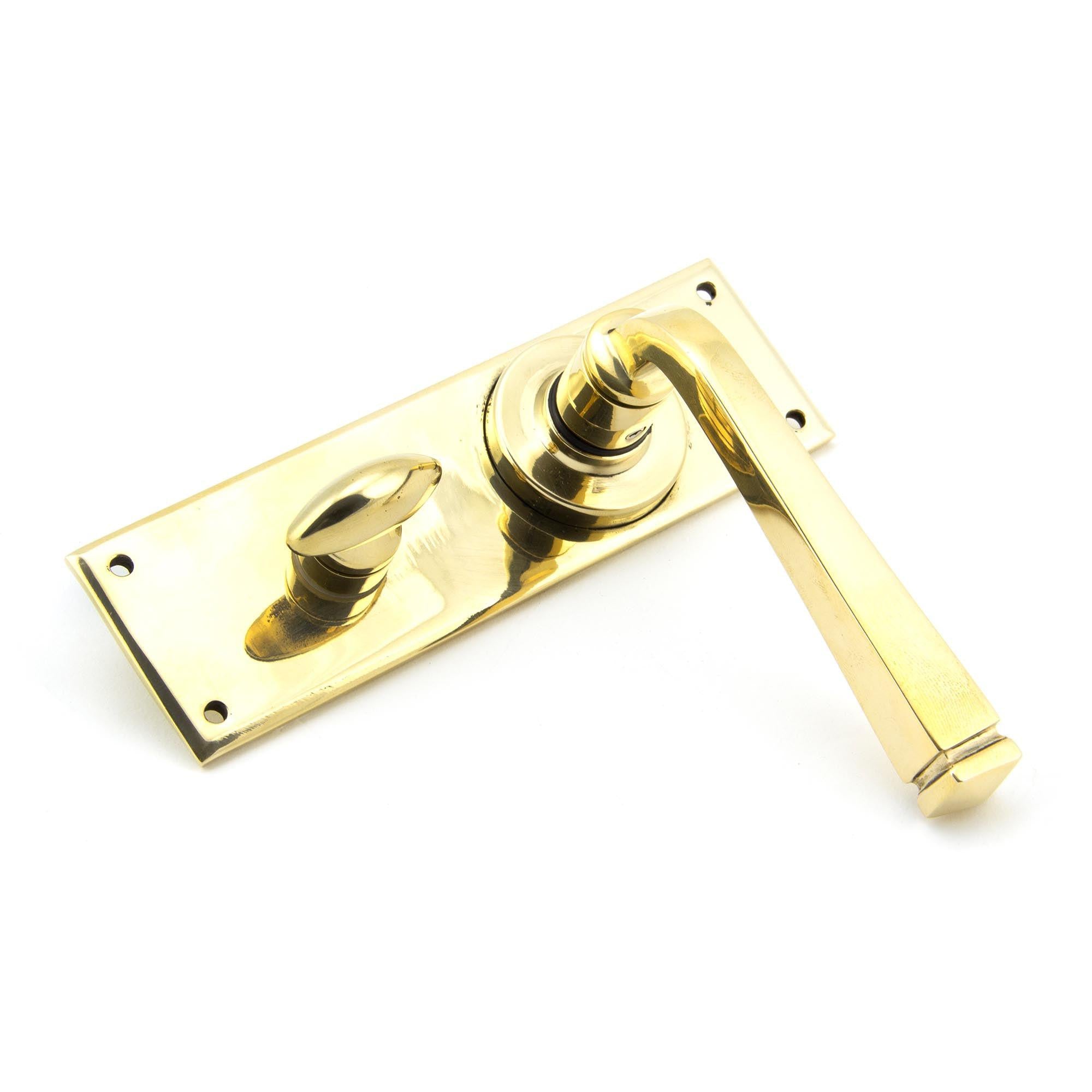 Aged Brass Avon Lever Bathroom Set | From The Anvil - Lever Bathroom - From The Anvil - Yester Home