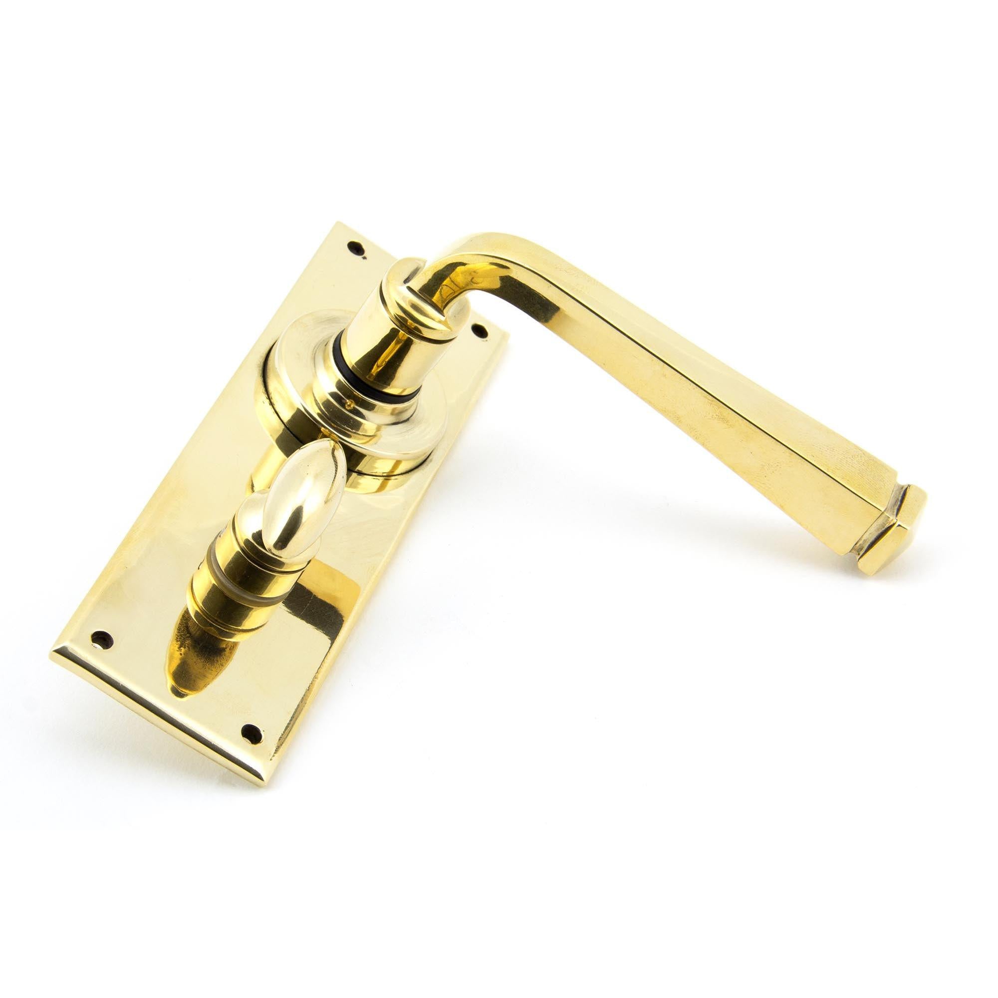 Aged Brass Avon Lever Bathroom Set | From The Anvil - Lever Bathroom - From The Anvil - Yester Home