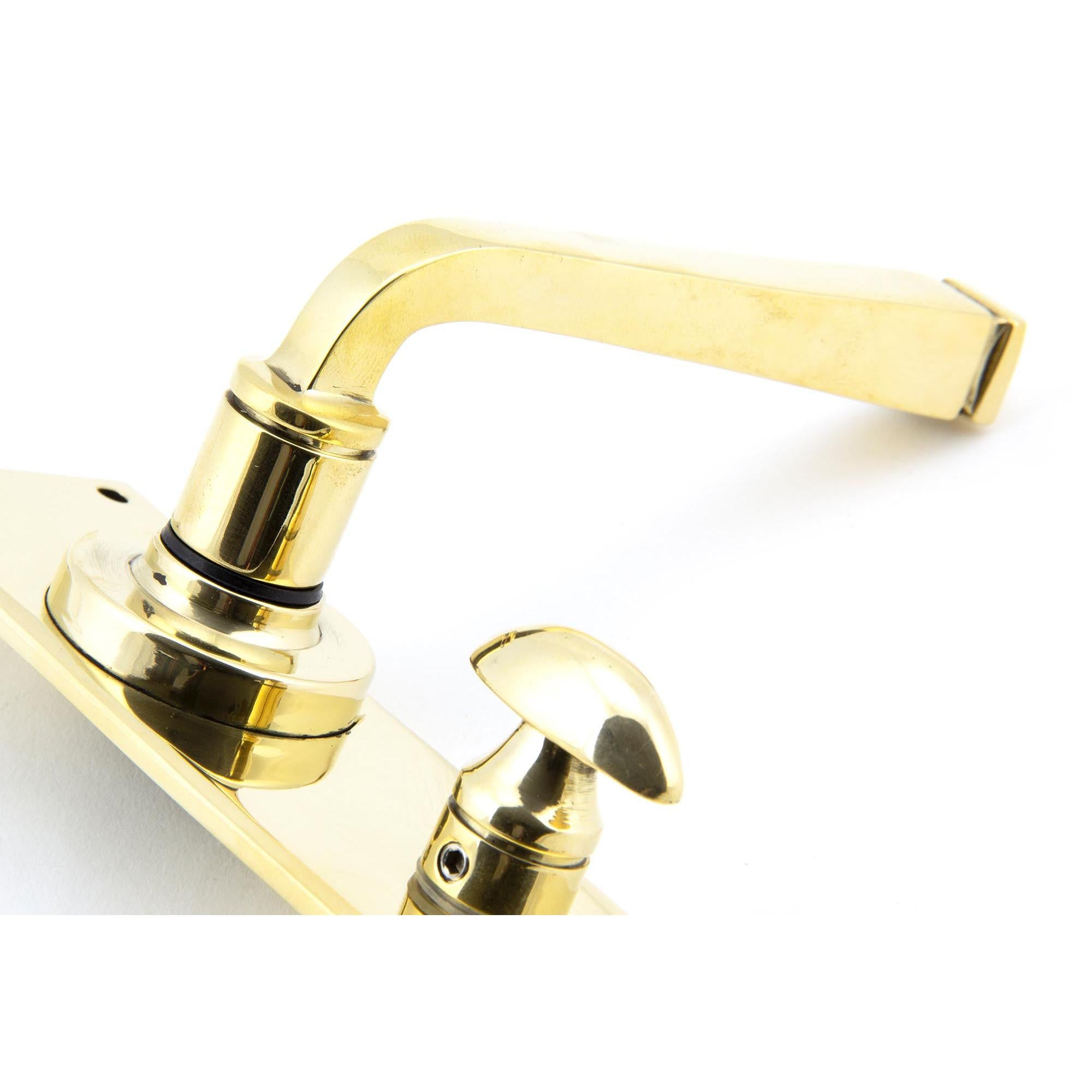 Aged Brass Avon Lever Bathroom Set | From The Anvil - Lever Bathroom - From The Anvil - Yester Home