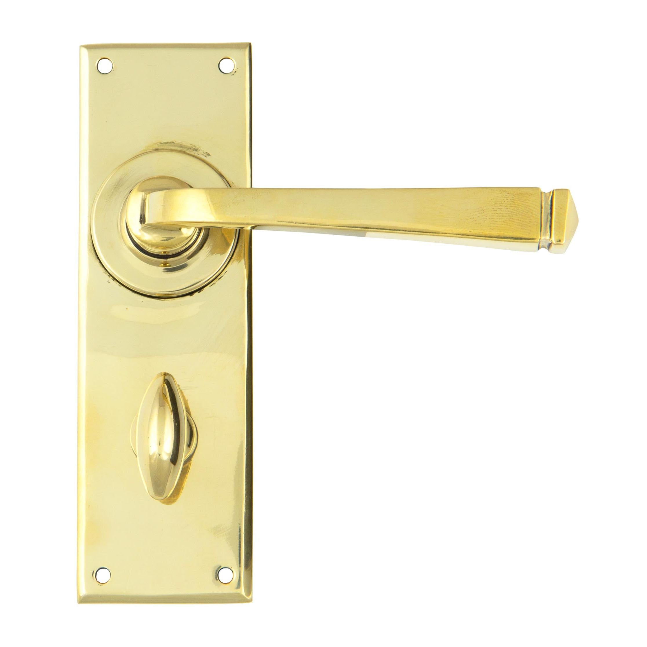 Aged Brass Avon Lever Bathroom Set | From The Anvil - Lever Bathroom - From The Anvil - Yester Home
