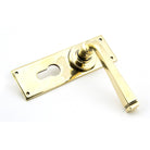 Aged Brass Avon Lever Euro Lock Set | From The Anvil-Lever Euro-Yester Home