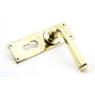 Aged Brass Avon Lever Euro Lock Set | From The Anvil - Lever Euro - From The Anvil - Yester Home