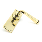 Aged Brass Avon Lever Latch Set | From The Anvil - Lever Latch - From The Anvil - Yester Home