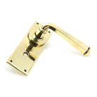 Aged Brass Avon Lever Lock Set | From The Anvil-Lever Lock-Yester Home