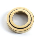 Aged Brass Avon Round Lever on Rose Set (Art Deco) - Unsprung | From The Anvil-Concealed-Yester Home