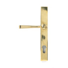 Aged Brass Avon Slimline Lever Espag. Lock Set | From The Anvil-Espagnolette-Yester Home