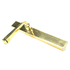 Aged Brass Avon Slimline Lever Latch Set | From The Anvil - Espagnolette - From The Anvil - Yester Home