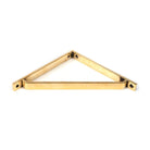 Aged Brass Barton Shelf Bracket (200mm x 200mm) | From The Anvil - Shelf Brackets - From The Anvil - Yester Home
