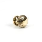 Aged Brass Beehive Cabinet Knob 30mm | From The Anvil - Cabinet Knobs - From The Anvil - Yester Home