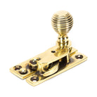 Aged Brass Beehive Sash Hook Fastener | From The Anvil - Sash Hook Fasteners - From The Anvil - Yester Home