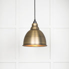 Aged Brass Brindley Pendant | From The Anvil - Brindley - From The Anvil - Yester Home