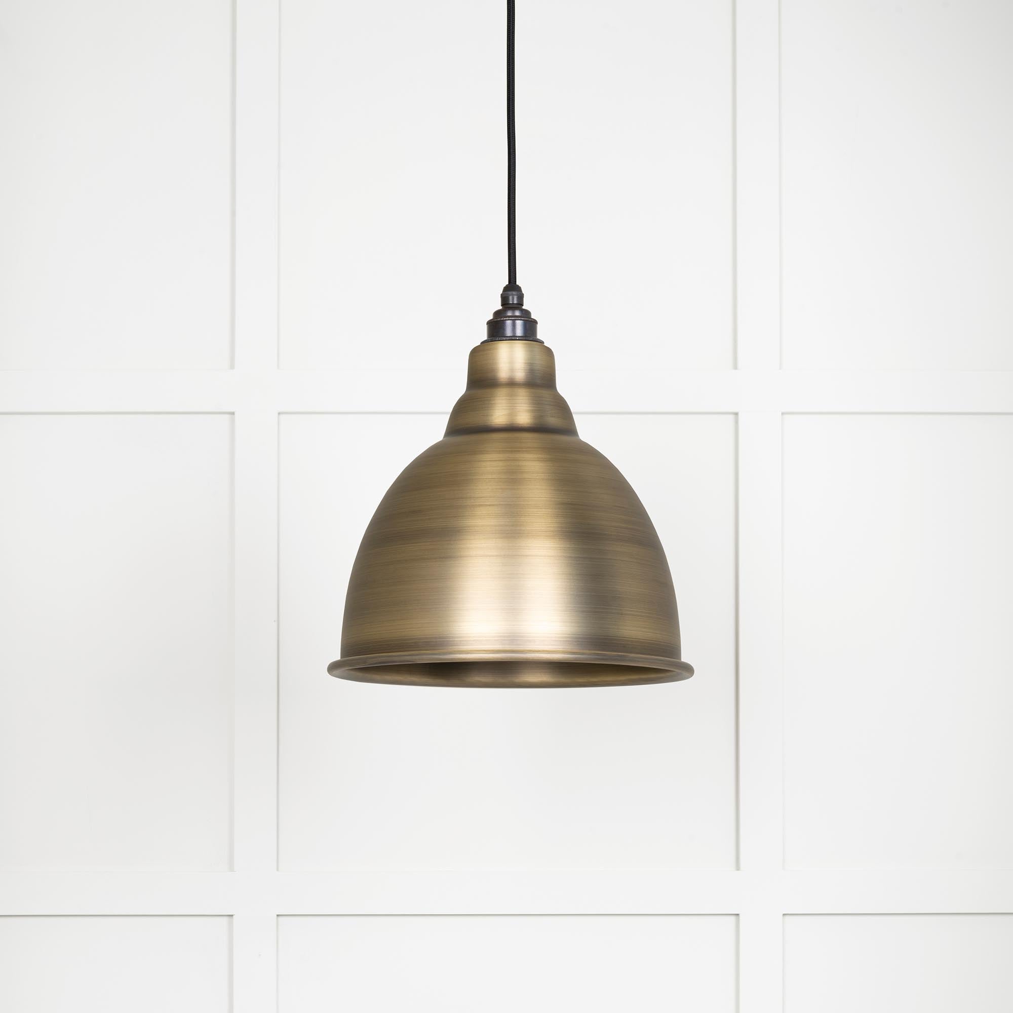 Aged Brass Brindley Pendant | From The Anvil - Brindley - From The Anvil - Yester Home