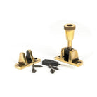 Aged Brass Brompton Brighton Fastener (Radiused) | From The Anvil-Fasteners-Yester Home