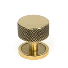 Aged Brass Brompton Cabinet Knob - 32mm (Plain) | From The Anvil - Cabinet Knobs - From The Anvil - Yester Home