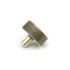 Aged Brass Brompton Cabinet Knob - 38mm (No rose) | From The Anvil-Cabinet Knobs-Yester Home