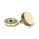 Aged Brass Brompton Centre Door Knob (Beehive) | From The Anvil - Centre Door Knobs - From The Anvil - Yester Home