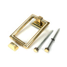 Aged Brass Brompton Door Knocker | From The Anvil - Bolt-Through Door Knockers - From The Anvil - Yester Home