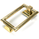 Aged Brass Brompton Door Knocker | From The Anvil-Bolt-Through Door Knockers-Yester Home
