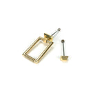 Aged Brass Brompton Door Knocker | From The Anvil-Bolt-Through Door Knockers-Yester Home