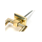 Aged Brass Brompton Door Knocker | From The Anvil-Bolt-Through Door Knockers-Yester Home