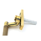 Aged Brass Brompton Espag - LH | From The Anvil-Espag. Fasteners-Yester Home