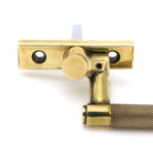 Aged Brass Brompton Espag - LH | From The Anvil-Espag. Fasteners-Yester Home