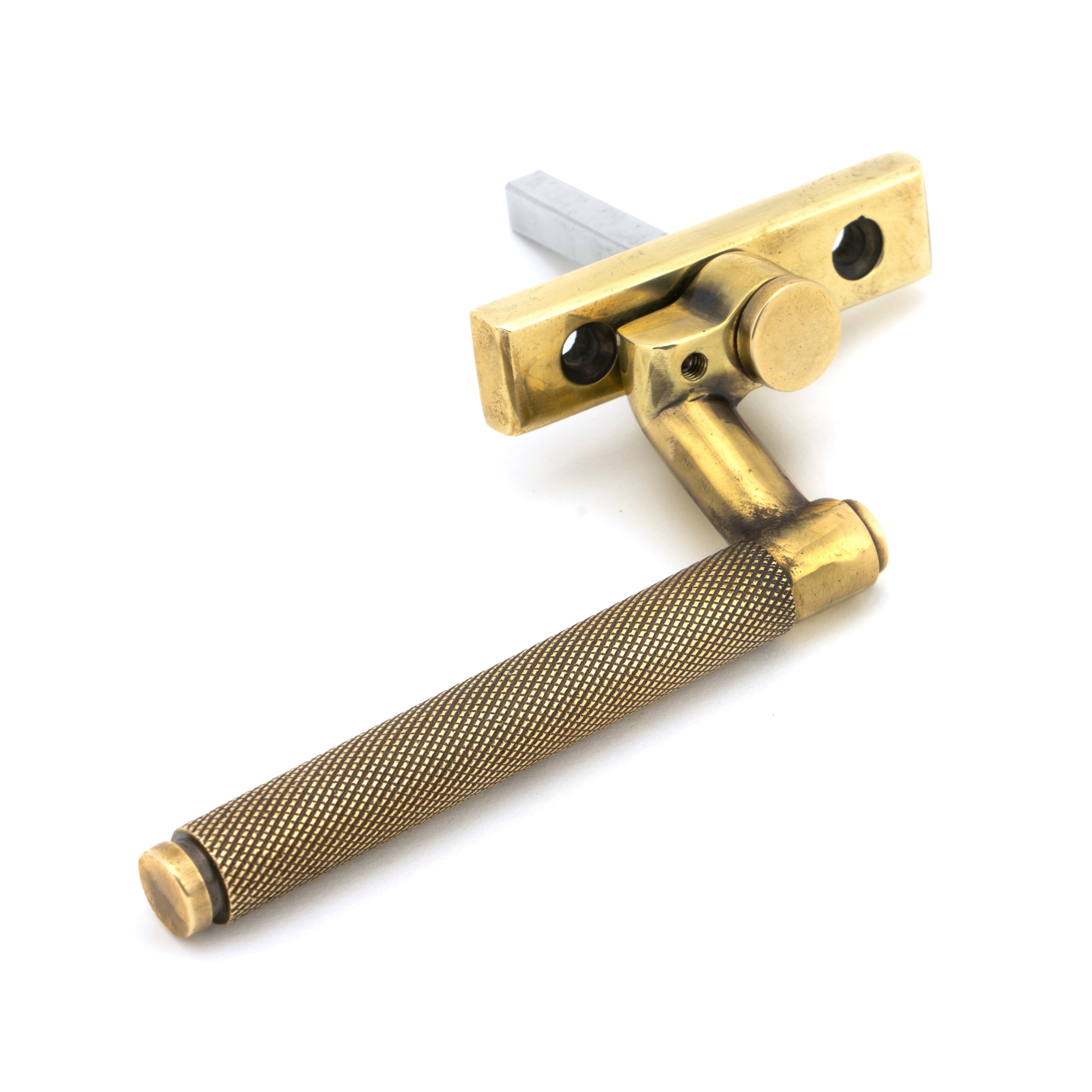 Aged Brass Brompton Espag - RH | From The Anvil-Espag. Fasteners-Yester Home