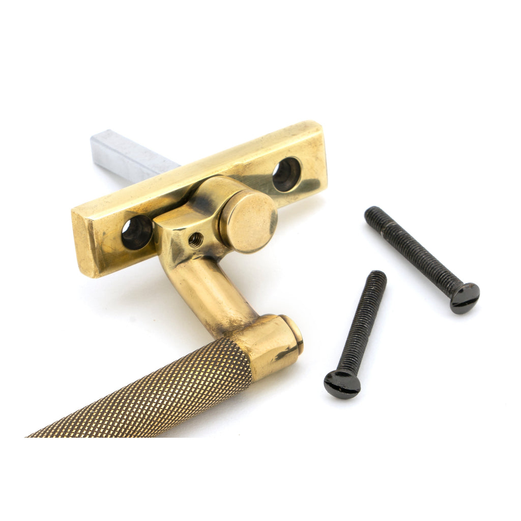 Aged Brass Brompton Espag - RH | From The Anvil-Espag. Fasteners-Yester Home