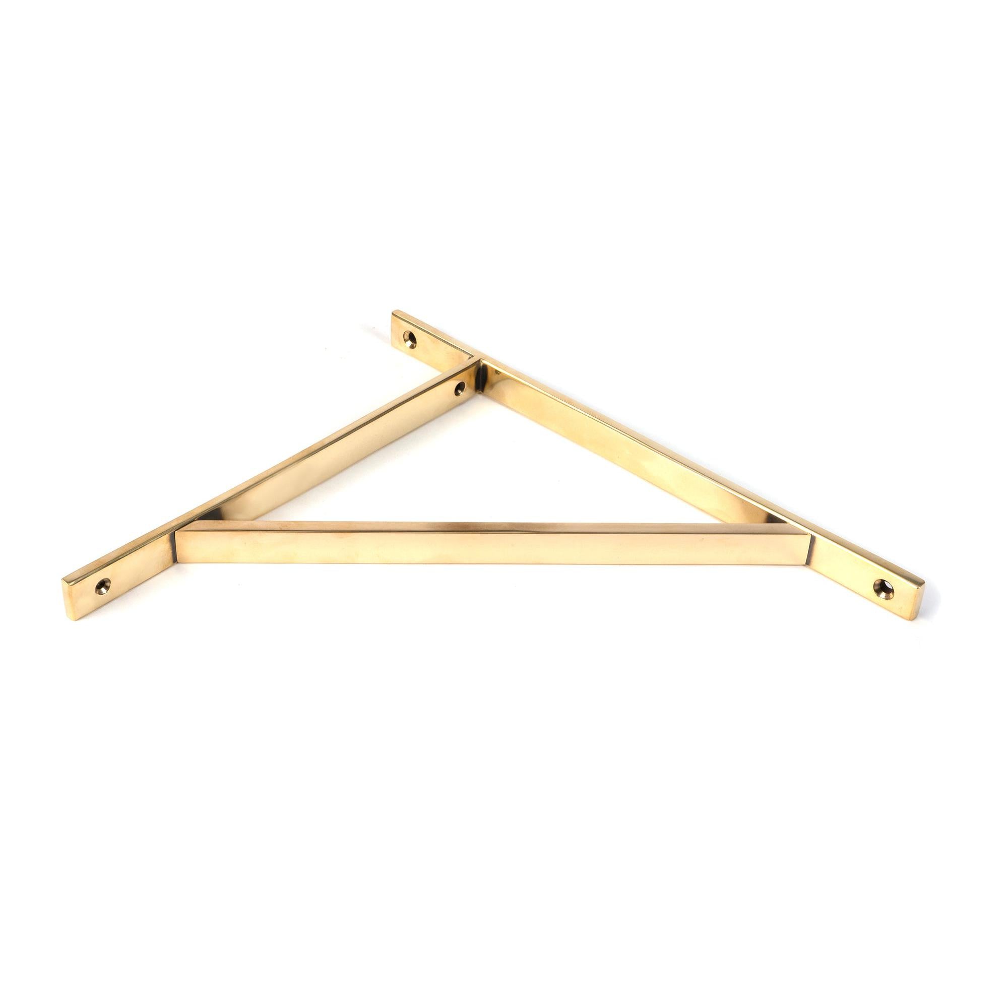 Aged Brass Chalfont Shelf Bracket (314mm x 250mm) | From The Anvil - Shelf Brackets - From The Anvil - Yester Home