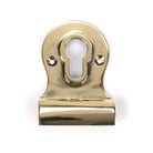 Aged Brass Euro Door Pull | From The Anvil - Euro Pulls - From The Anvil - Yester Home