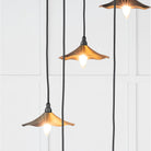 Aged Brass Flora Cluster Pendant | From The Anvil - Cluster Pendants - From The Anvil - Yester Home