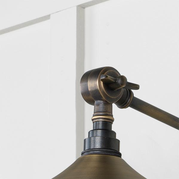 Aged Brass Flora Wall Light | From The Anvil-Wall Lights-Yester Home