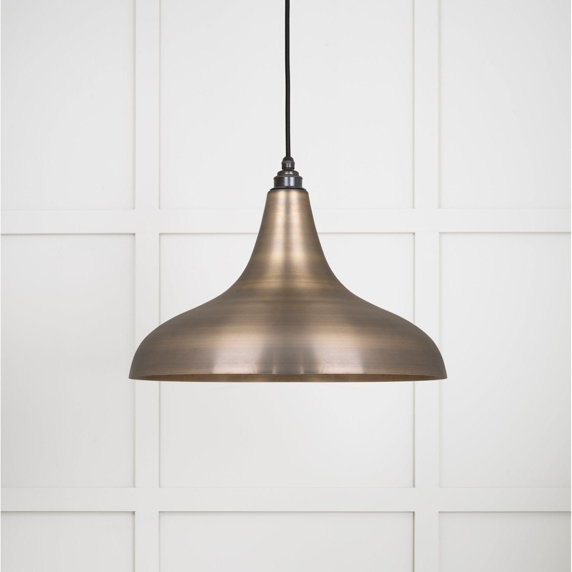 Aged Brass Frankley Pendant | From The Anvil-Ceiling Pendants-Yester Home