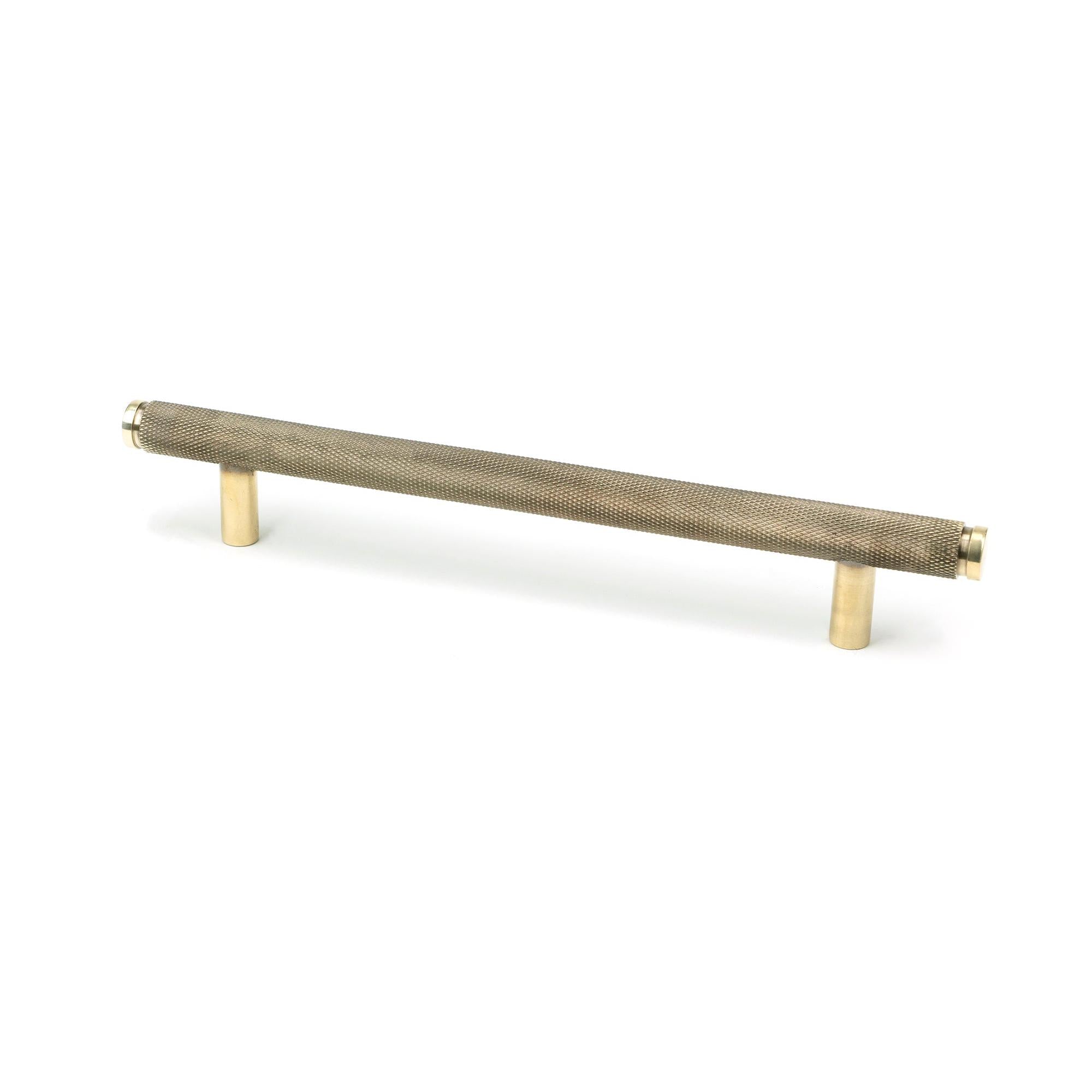 Aged Brass Full Brompton Pull Handle - Medium | From The Anvil - Pull Handles - From The Anvil - Yester Home