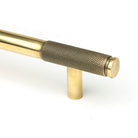 Aged Brass Half Brompton Pull Handle - Small | From The Anvil - Pull Handles - From The Anvil - Yester Home