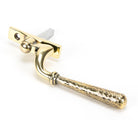 Aged Brass Hammered Newbury Espag - LH | From The Anvil - Espag. Fasteners - From The Anvil - Yester Home