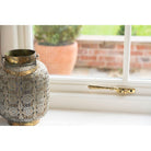 Aged Brass Hammered Newbury Espag - LH | From The Anvil-Espag. Fasteners-Yester Home