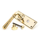 Aged Brass Hammered Newbury Lever Bathroom Set | From The Anvil - Lever Bathroom - From The Anvil - Yester Home