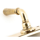Aged Brass Hammered Newbury Lever Lock Set | From The Anvil - Lever Lock - From The Anvil - Yester Home