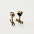 Aged Brass Hanging Rail-Hook Rails-Yester Home