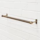 Aged Brass Hanging Rail-Hook Rails-Yester Home