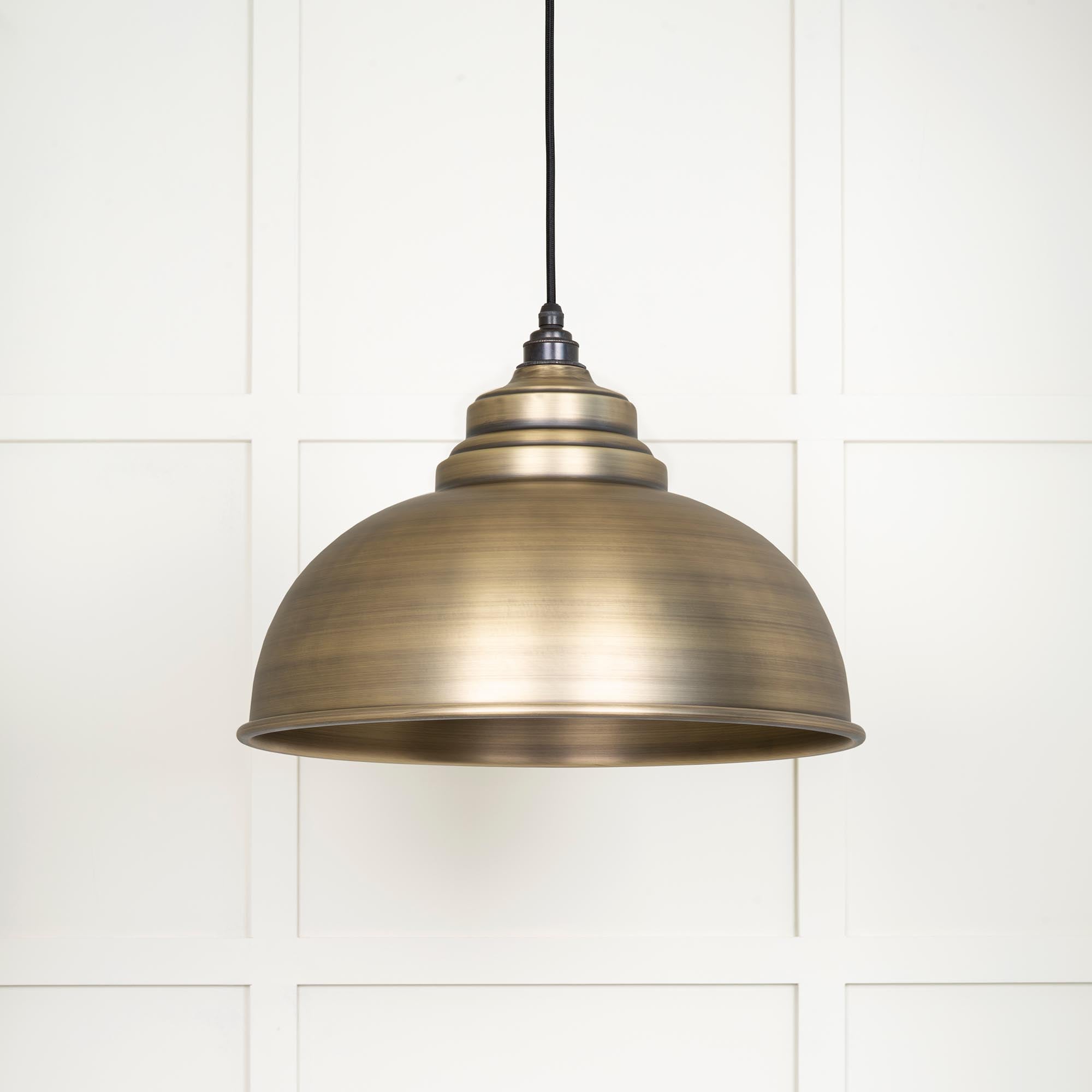 Aged Brass Harborne Pendant | From The Anvil - Harborne - From The Anvil - Yester Home