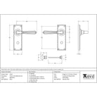 Aged Brass Hinton Lever Bathroom Set | From The Anvil - Lever Bathroom - From The Anvil - Yester Home