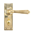 Aged Brass Hinton Lever Bathroom Set | From The Anvil - Lever Bathroom - From The Anvil - Yester Home