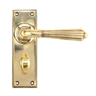 Aged Brass Hinton Lever Bathroom Set | From The Anvil-Lever Bathroom-Yester Home