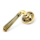 Aged Brass Hinton Lever on Rose Set | From The Anvil - Lever on Rose - From The Anvil - Yester Home